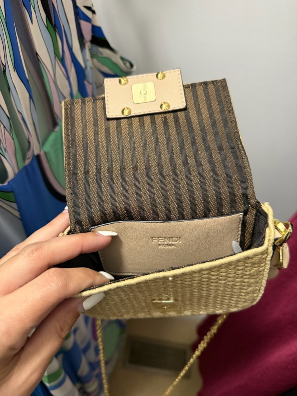 Nano Baguette Crossbody Bag - Picture 12 of 13